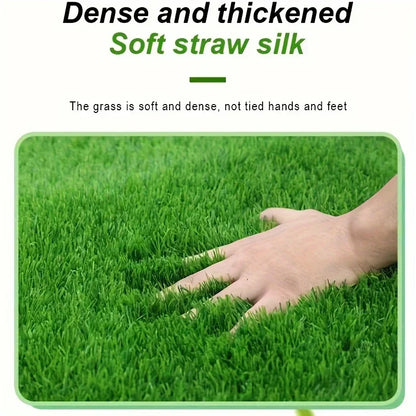 Dog Grass Mat Pee Pad Ultimate Washable Dog Grass Mat Reusable Odor-Control for Pet Training Easy-Clean Pee Pad Non-Slip Backing