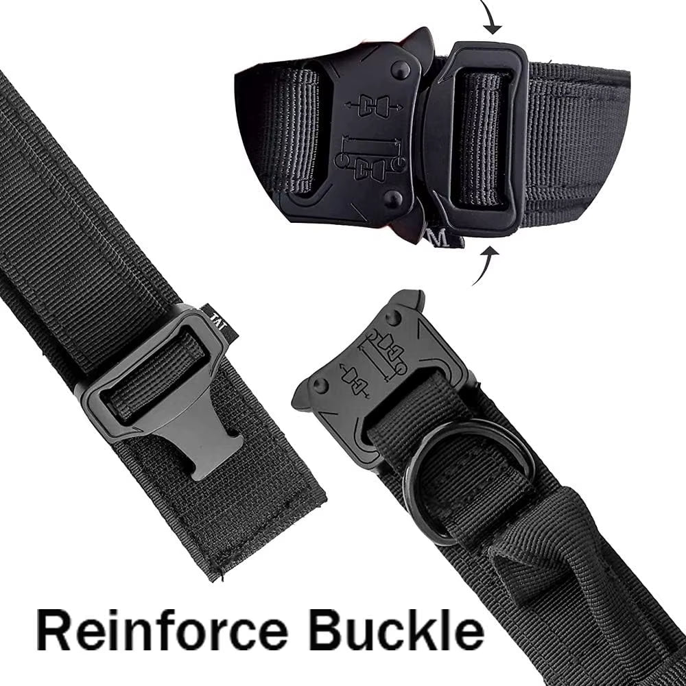Tactical Dog Collar & Leash Set – Power, Control & Comfort for Every Adventure